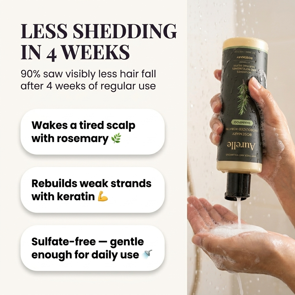 Organic Rosemary Hair Growth Shampoo